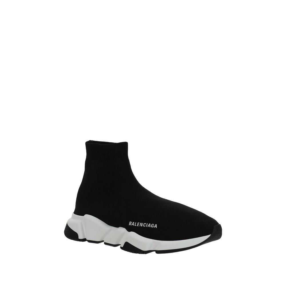 Baskets de sport Balenciaga en polyester noir