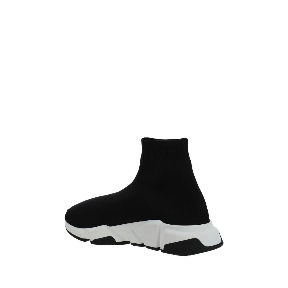 Baskets de sport Balenciaga en polyester noir