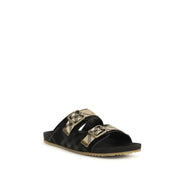 Sandali Burberry in gomma multicolore