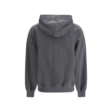 Felpa Brunello Cucinelli in cotone grigio