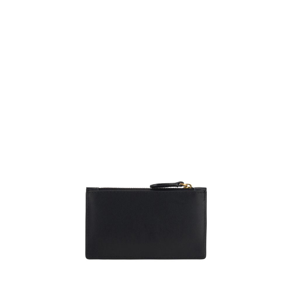 PINKO Black Love Birds Card Holder