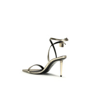 Tom Ford Gold Stiletto Heel Sandals
