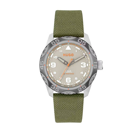 Orologio sportivo Hugo Boss in tessuto bicolore