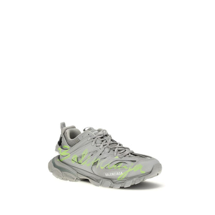 Sneakers sportive Balenciaga in poliestere grigio