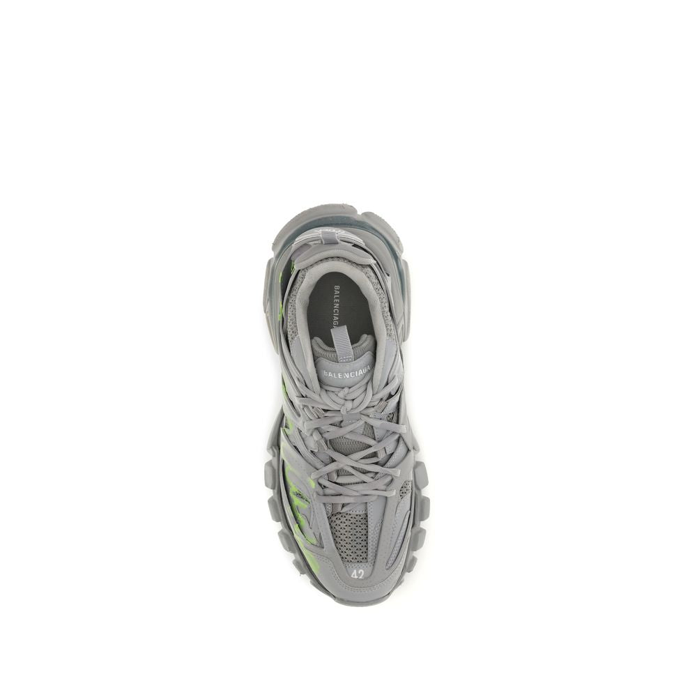 Sneakers sportive Balenciaga in poliestere grigio