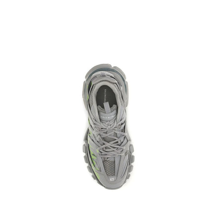 Sneakers sportive Balenciaga in poliestere grigio