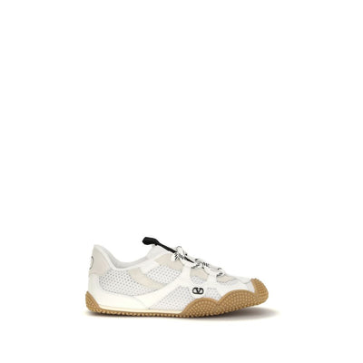 Valentino Garavani Sneakers sportive in pelle di vitello bianca Bos Taurus