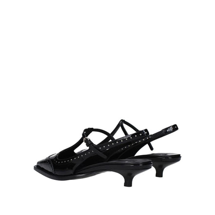 Miu Miu Black Mid Heel Pumps