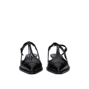 Miu Miu Black Mid Heel Pumps