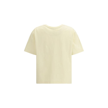 T-shirt bicolore en coton Alexander McQueen