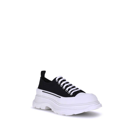 Baskets Chunky Alexander McQueen en Toile Noire