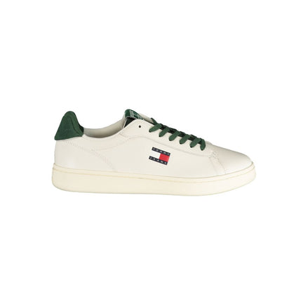 Sneaker da uomo Tommy Hilfiger in poliuretano bianco