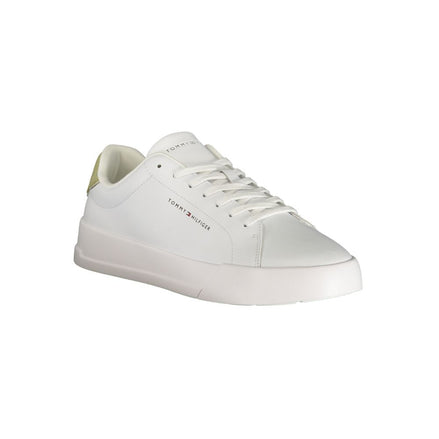 Sneaker da uomo Tommy Hilfiger in poliuretano bianco