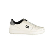 Baskets homme Tommy Hilfiger en polyuréthane blanc