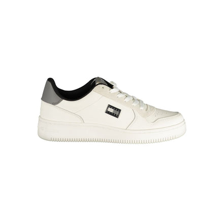 Baskets homme Tommy Hilfiger en polyuréthane blanc