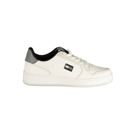 Sneaker da uomo Tommy Hilfiger in poliuretano bianco