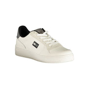 Baskets homme Tommy Hilfiger en polyuréthane blanc