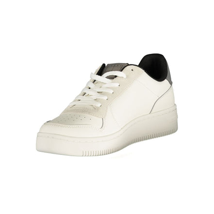 Baskets homme Tommy Hilfiger en polyuréthane blanc