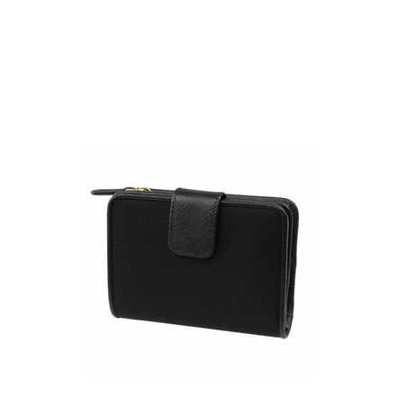 Portafoglio Prada in Nylon Nero