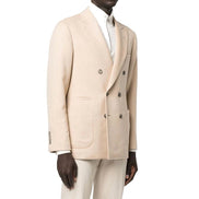 Cappotto Brunello Cucinelli in Lana Beige