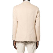 Cappotto Brunello Cucinelli in Lana Beige