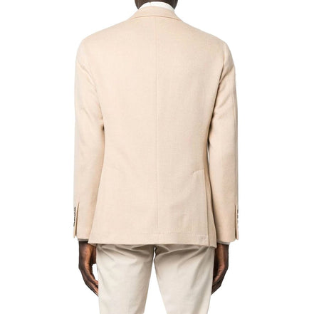 Cappotto Brunello Cucinelli in Lana Beige