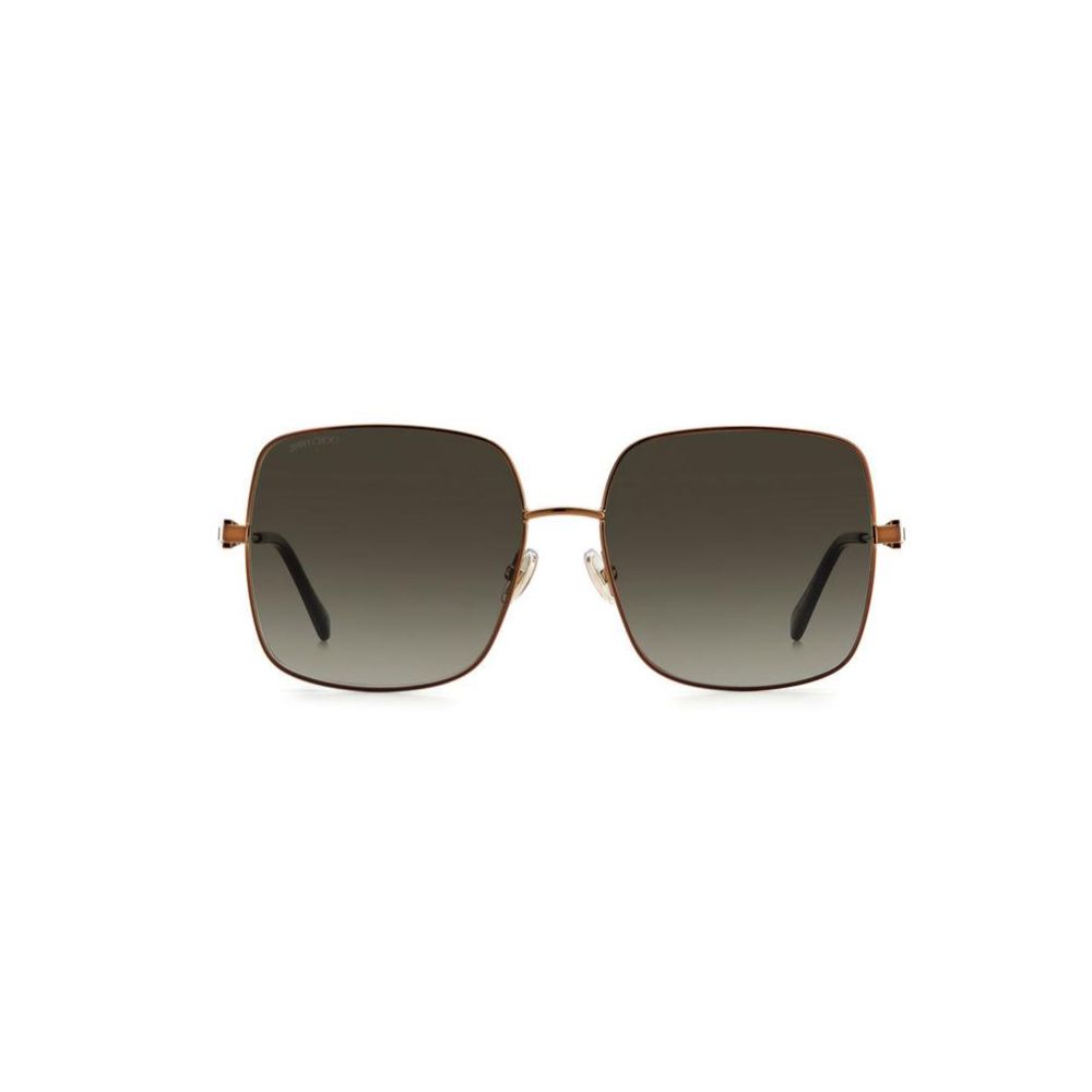 Occhiali da sole Jimmy Choo in metallo marrone