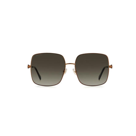Occhiali da sole Jimmy Choo in metallo marrone