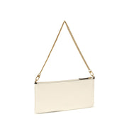 PINKO White Logo Chain Shoulder Bag