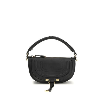 Chloé Black Calf Leather Shoulder Bag