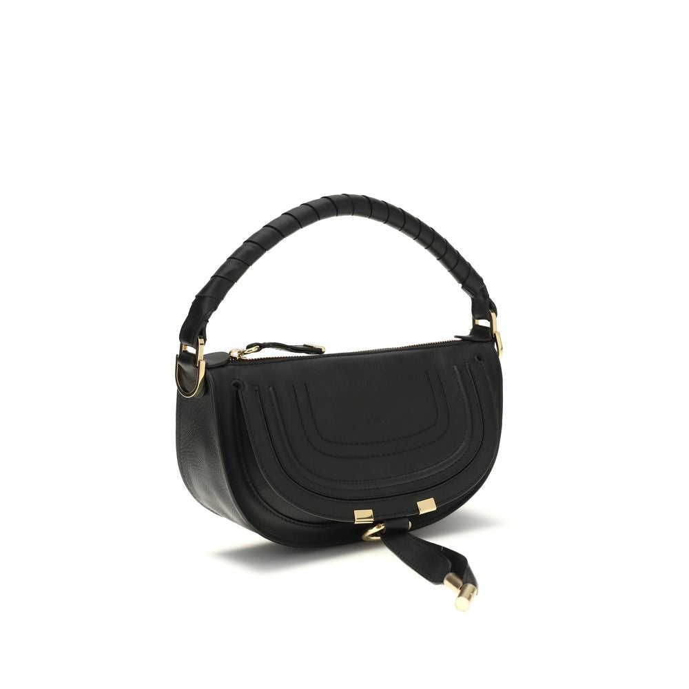 Chloé Black Calf Leather Shoulder Bag