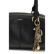 Sac à main Chloé en cuir de veau noir Bos Taurus