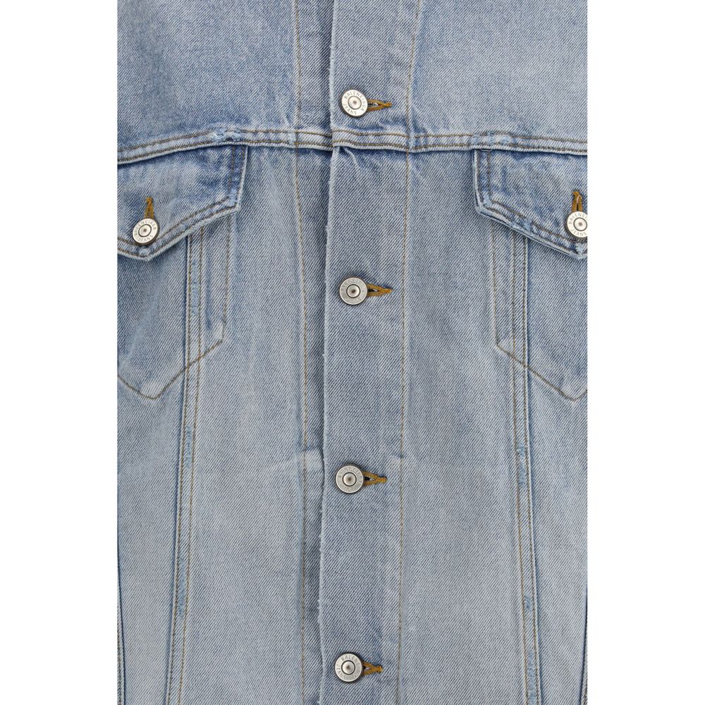 Veste en jean en coton bleu Balenciaga
