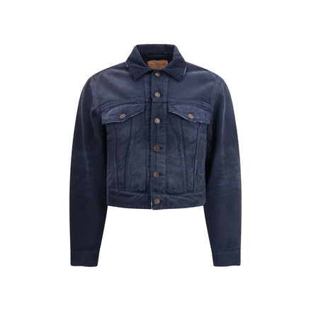 Veste en jean en coton bleu Balenciaga
