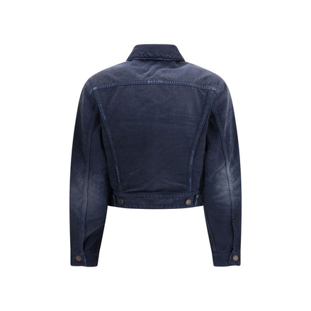 Veste en jean en coton bleu Balenciaga