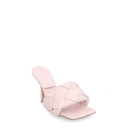 Mules en cuir multicolore Bottega Veneta