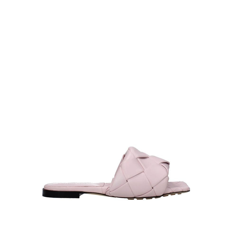 Sandali piatti Bottega Veneta in pelle di vitello multicolore