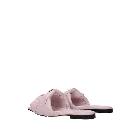Sandali piatti Bottega Veneta in pelle di vitello multicolore