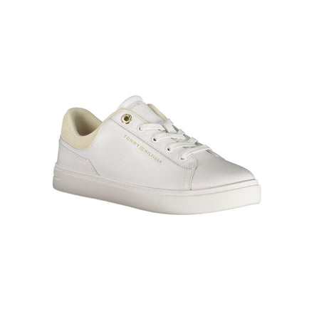 Baskets Tommy Hilfiger en Polyuréthane Blanc pour Femme