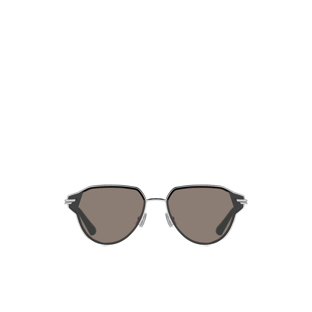 Bottega Veneta Silver Sunglasses