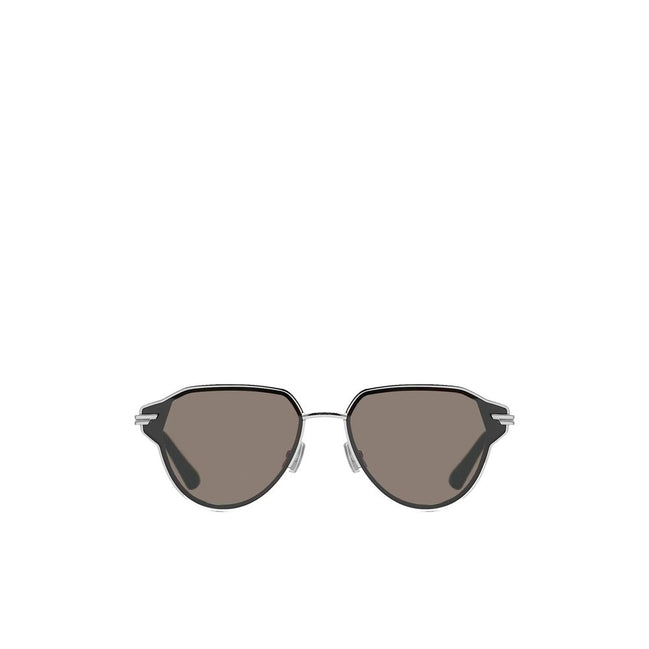 Bottega Veneta Silver Sunglasses