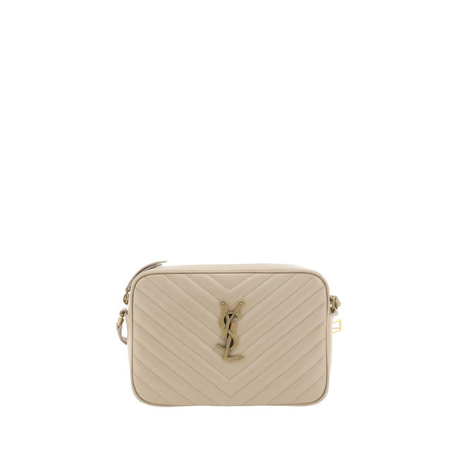 Saint Laurent Beige Shoulder Bag