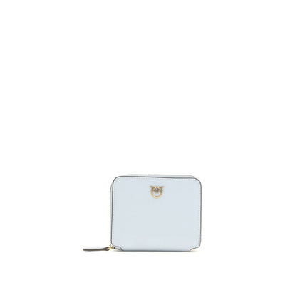 PINKO Blue Zip-Around Wallet