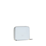 PINKO Blue Zip-Around Wallet