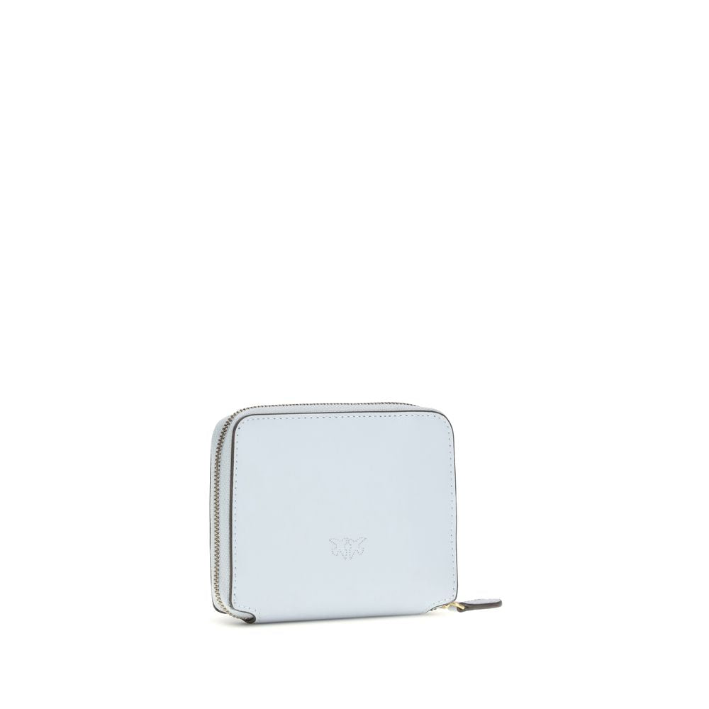 PINKO Blue Zip-Around Wallet