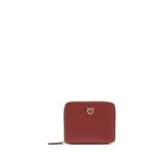 PINKO Bordeaux Zip-Around Wallet