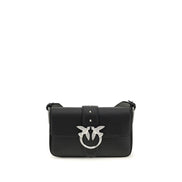 PINKO Black Mini Love Shoulder Bag