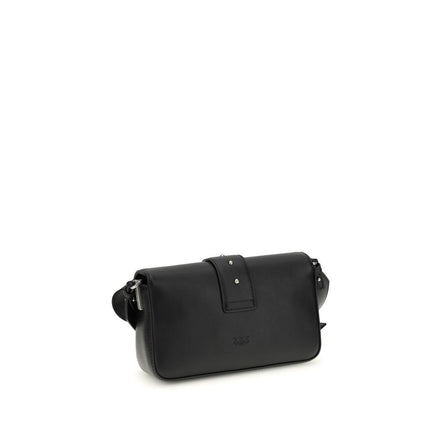 PINKO Black Mini Love Shoulder Bag