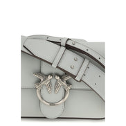 PINKO Gray Mini Love Shoulder Bag
