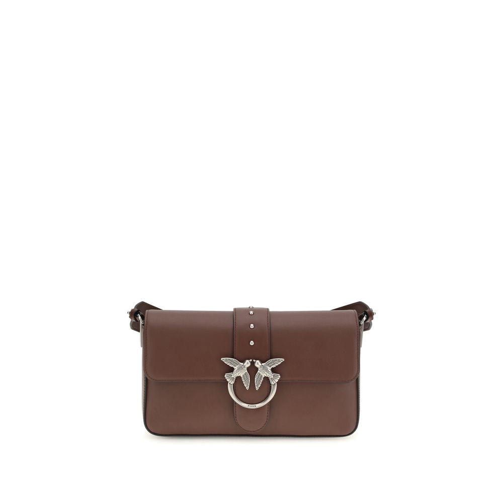 PINKO Brown Love One Shoulder Bag